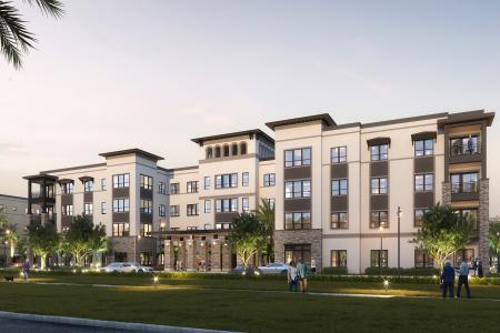 A rendering of Grand Living at Naples, a luxury age-in-community slated to be completed in 2023.