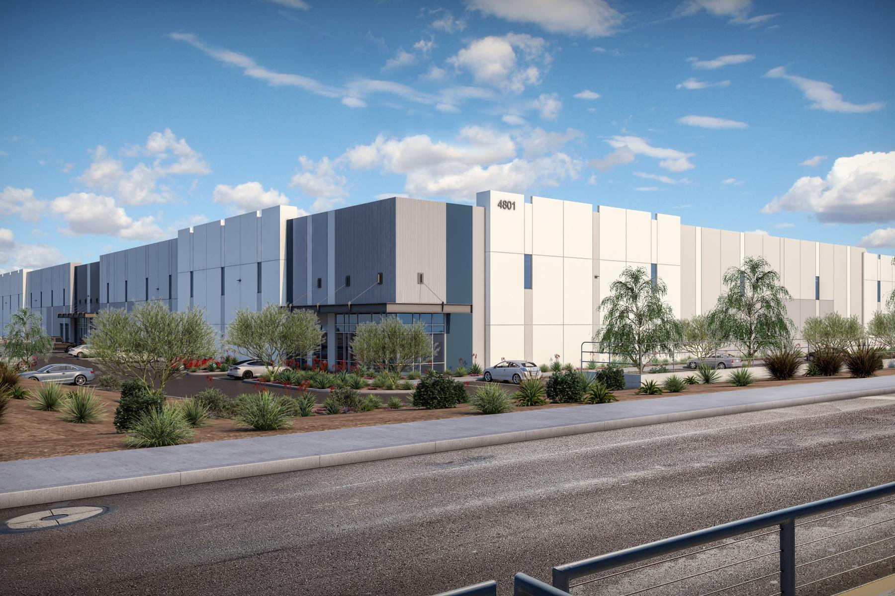 Rendering of Innovate48 Industrial Park in Phoenix, Arizona