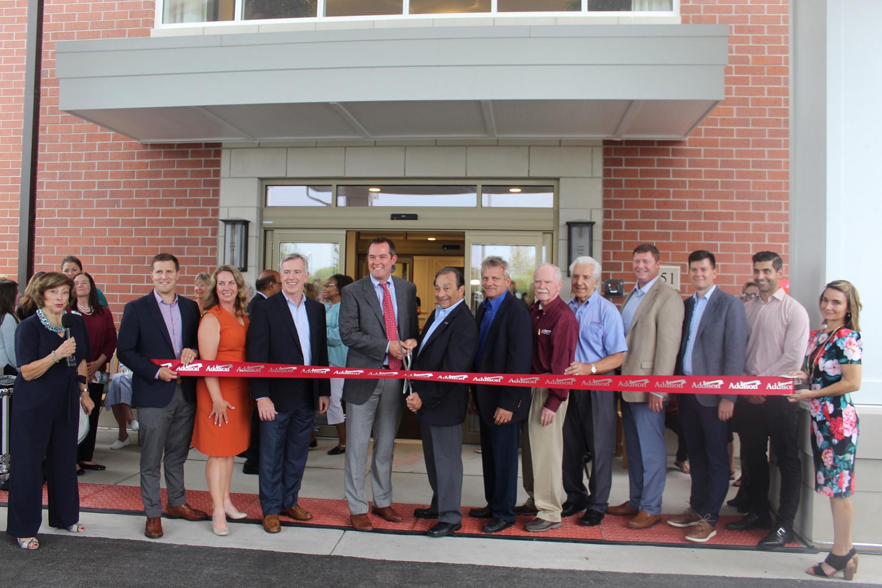 Clarendale of Addison Hosted Ribbon Cutting Event | Ryan Companies