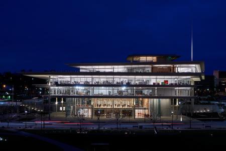 Exterior of Krause Gateway Center