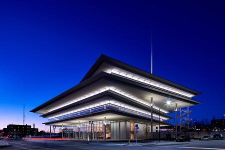 Exterior of Krause Gateway Center