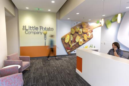 The Little Potato Company Reception Area