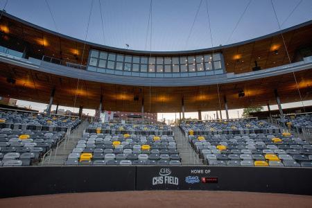 CHS Field Behind Home Plate