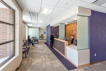 University of St. Thomas Center for Well-Being Waiting Area