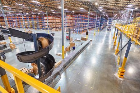 Polaris Multi-Brand Distribution Center Package Sorting 
