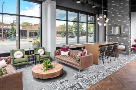 Common Area at Harper Apartments