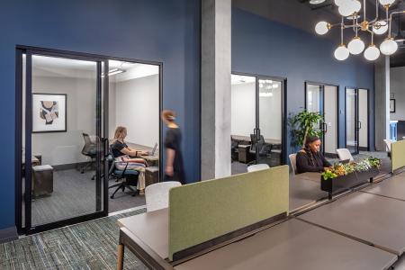 Work Stations at Harper Apartments