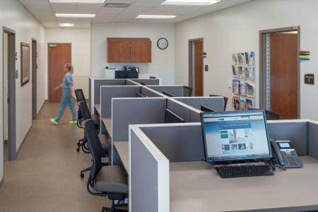 Froedtert & the Medical College of Wisconsin Mequon Health Center Cubicles 