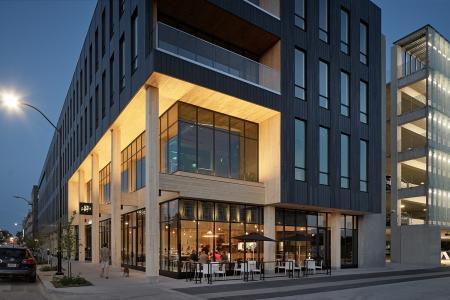 111 East Grand Exterior of Restaurant 
