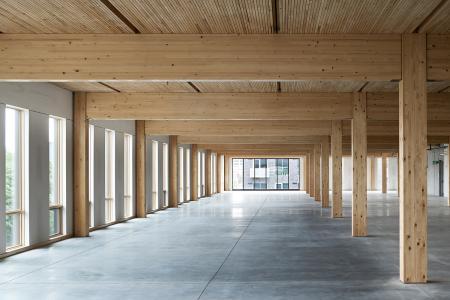 111 East Grand Wood Structure