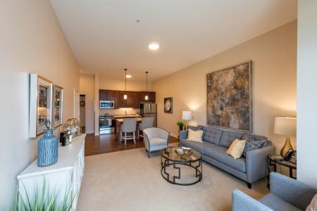 Grand Living at Indian Creek Apartment Living Room