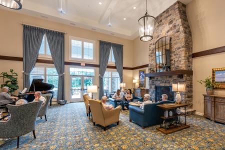Grand Living at Indian Creek Living Room