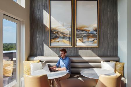 Daymark Uptown Apartments Booth Seating