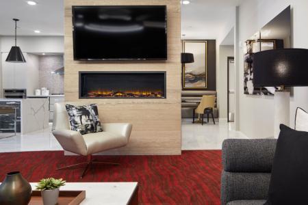 Daymark Uptown Apartments - Apartment Living Room