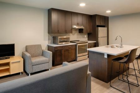 University of St. Thomas - Tommie East Residence Hall Dorm Kitchen