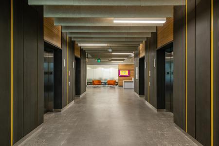 777 Tower at Novus Innovation Corridor Hallway