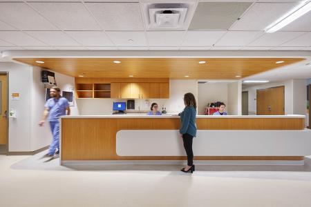 Children’s Minnesota Pediatric Intensive Care Unit Front Desk