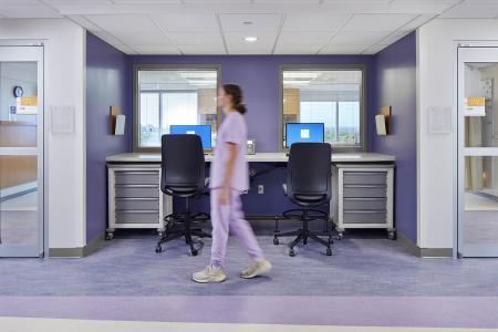Children’s Minnesota Pediatric Intensive Care Unit Nurses Station