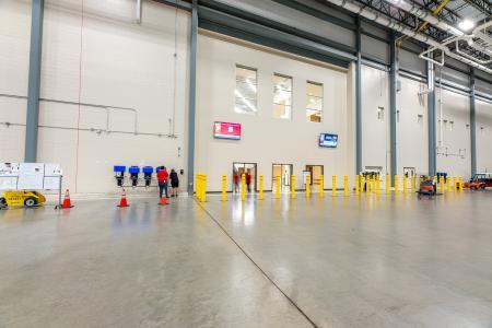 H-E-B Retail Support Distribution Center Warehouse Loading Dock