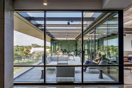 City of Austin Permitting and Development Center Balcony