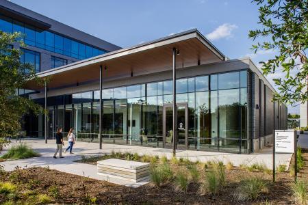 City of Austin Permitting and Development Center Entrance 