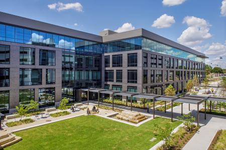 City of Austin Permitting and Development Center Courtyard
