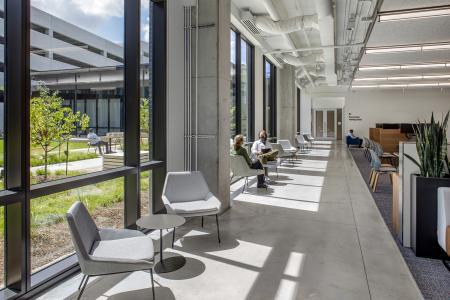 City of Austin Permitting and Development Center Hallway