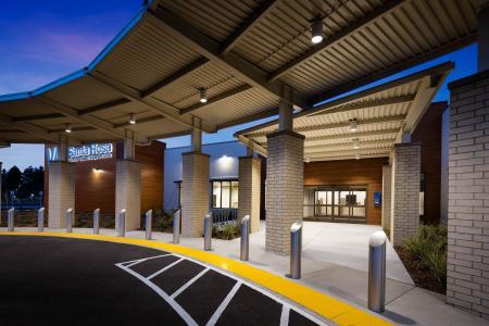 Veterans Affairs (VA) Outpatient Clinic Entrance