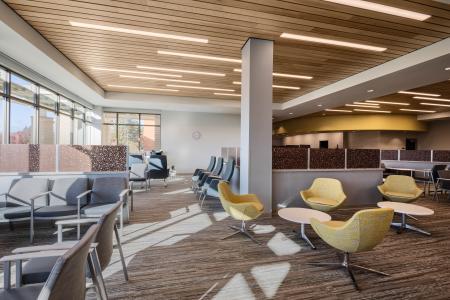 Veterans Affairs (VA) Outpatient Clinic Waiting Area