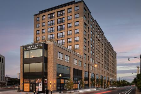Clarendale Six Corners Dusk Exterior