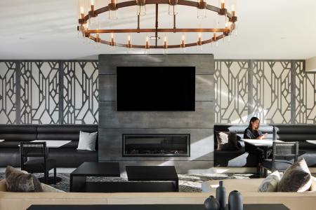 The Collection Fireplace/Common Area