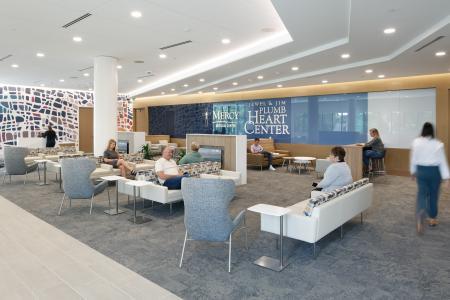 Heart Center Upstairs Waiting Area