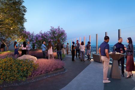 ATX Tower Exterior Rooftop Terrace