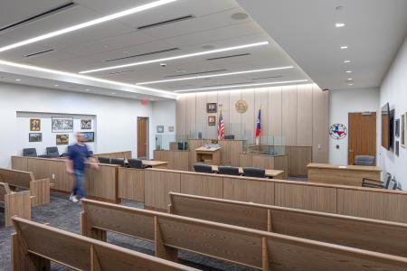 Dallas County Oak Cliff Government Center Court Room