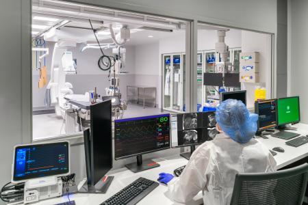 Iowa Clinic Cath Lab from Office