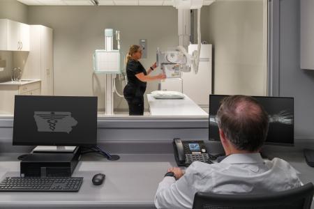 Iowa Clinic X-Ray Room