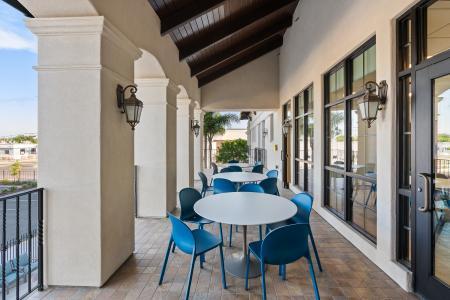 VA Clinic Outdoor Patio