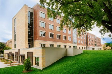 Tommie East Residence Hall, LEED v4 Platinum, University of St. Thomas, Ryan Companies