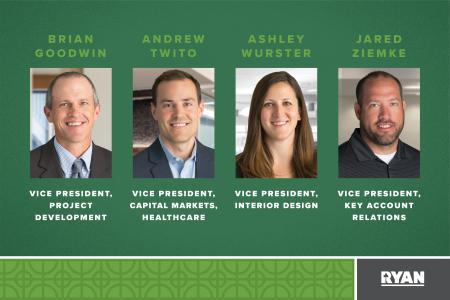 Ryan Companies Promotes Four to Vice President