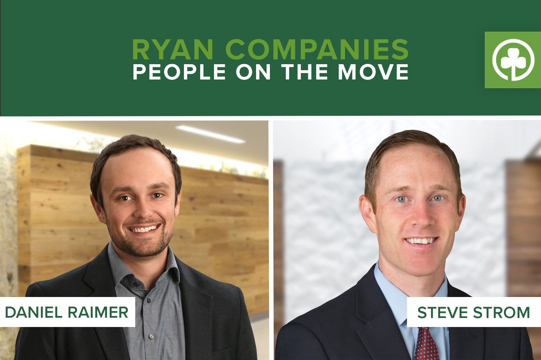 Ryan’s Senior Living Team Promotes Daniel Raimer and Steve Strom | Ryan ...